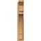 Ekena Millwork Merced Slat Rough Sawn Outlooker, Western Red Cedar, 6"W x 24"D x 36"H OUT06X24X36MRC06RWR - alternate 4